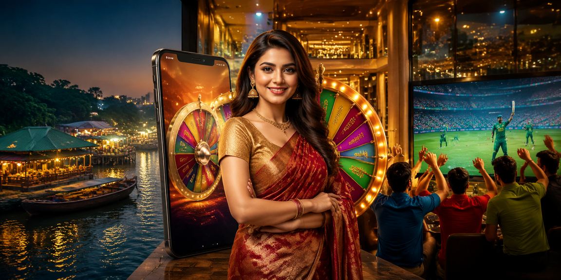 খুলনা ক্রিকেট বেটিং রাতের বাজারের দৃশ্য